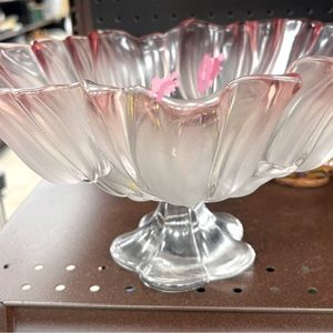 Vintage Mikasa Satin Tulip Bowl - Pink